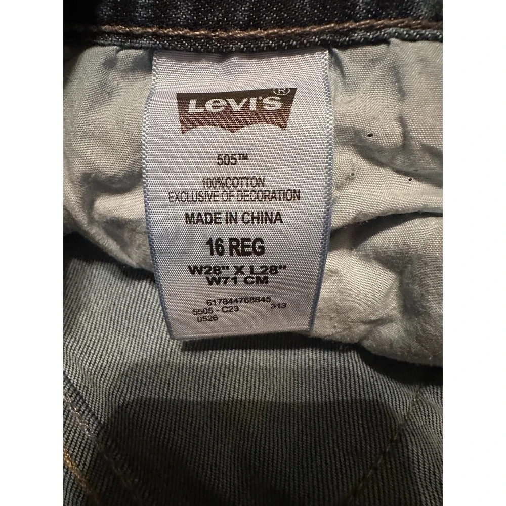 Levi’s 505 16 Reg